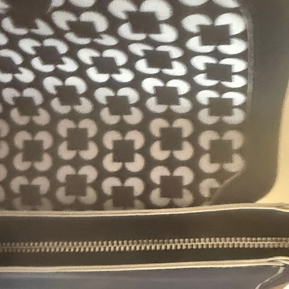 Vera Bradley Leather Navy Crossbody Bag - Picture 7 of 7